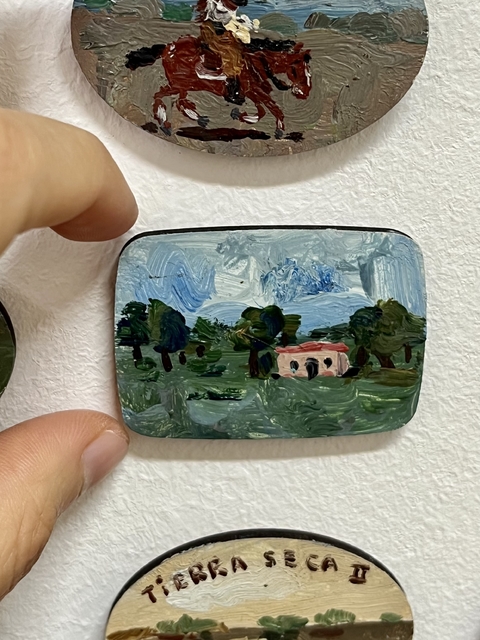 Pintura miniatura (paisajes) -Javier Velasco