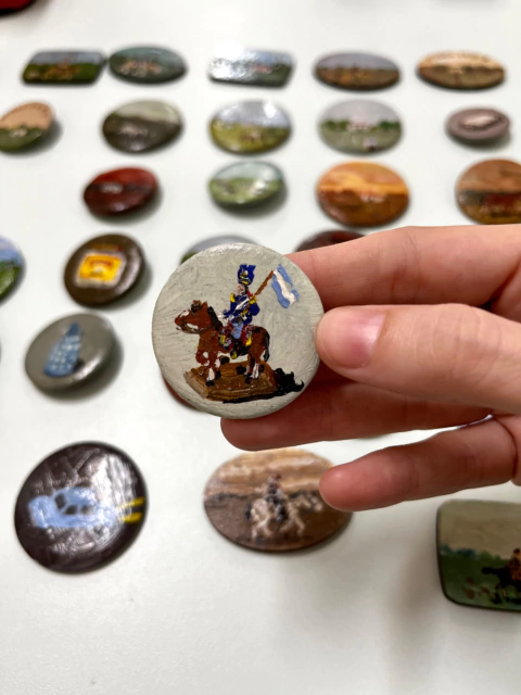 Prendedor jinete -Javier Velasco