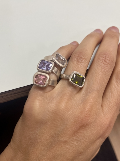 Anillo reina plata - Galaxia