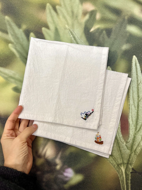 Set servilletas abstracto - Violeta Bajas