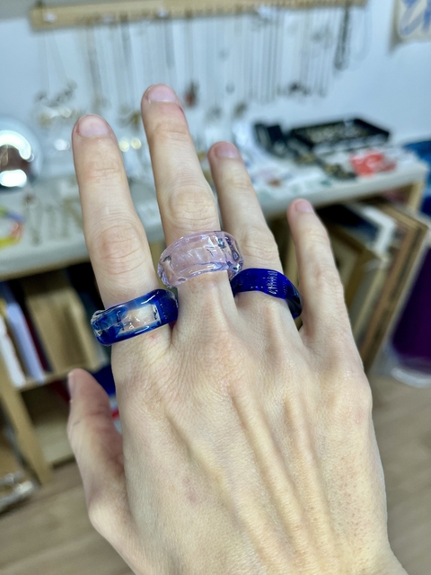 Anillo cinta de vidrio - Galaxia