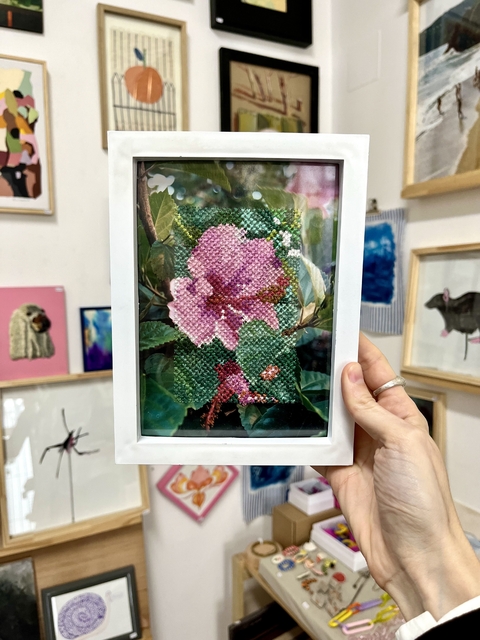 Fotografía bordada - Clara Rossi