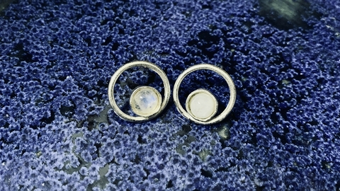 Aros Piedra Lunar - Galaxia