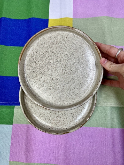 Plato con borde - Martina Sylwan