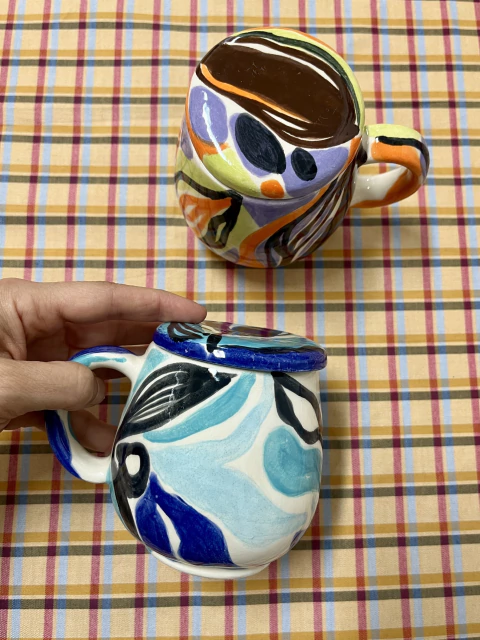 Taza con tapa - Sra Pot - comprar online