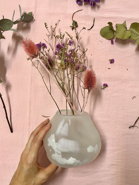 Florerito de vidrio soplado - Teresa Garay - comprar online