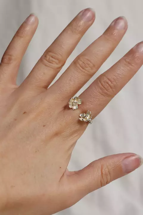 Anillo flora - Verdá - comprar online