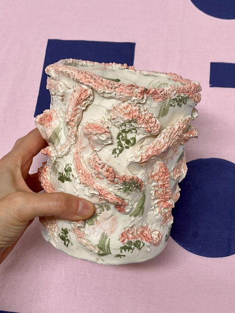 Florero rococo - Paloma Dusio - comprar online