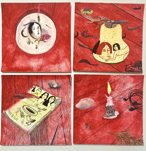 Sin Título (serie roja) - Powerpaola