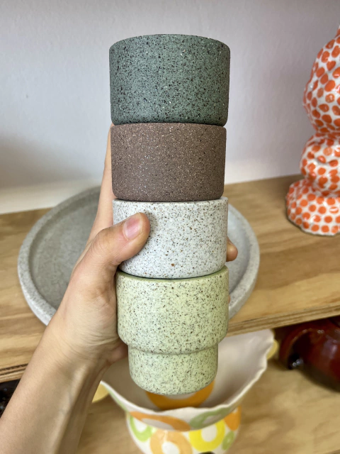 Set 4 pocillos 100 ml - Alfar