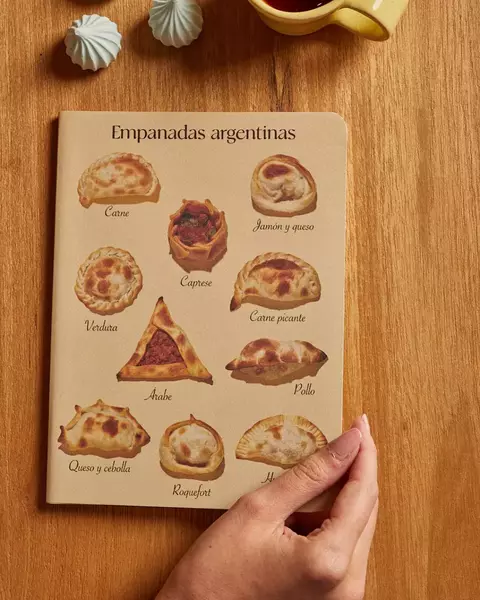 Cuaderno empanadas - Magali Polverino