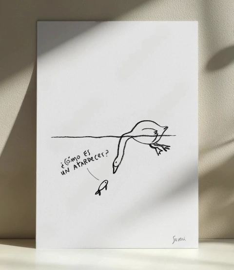 ¿Cómo es un atardecer?