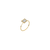 Anel Quadrado com Diamantes - AFNH780/0001