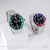 Relógio Casio Duro Aço Diver 200 Verde - MDV-107D-3AVDF