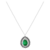 Gargantilha com Esmeralda Gota, Safira e Diamantes - GFNH633/0049
