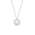 Gargantilha Flor com Pérola e Diamantes - GFNT592/0003