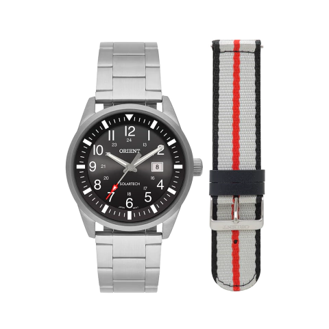 Orient Solartech Prata KIT Pulseiras - MBSS1451 P2SX - comprar online