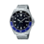 Casio Duro Aço Azul - Diver 200M - MDV-107D-1A2VDF