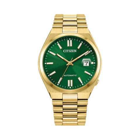 Citizen Tsuyosa Automático Sport Luxury Dourado e Verde - NJ0152-51X