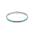 Pulseira Riviera em Ouro Branco com Topázios - PU5857BT