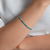 Pulseira Riviera em Ouro Branco com Topázios - PU5857BT