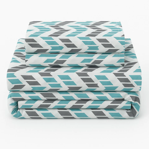 Juego de Sabanas Microfibra Estampada 2 1/2 Plazas - comprar online