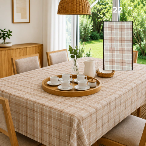 Mantel Gabardina Acrilica 250 Cm 8 Sillas - comprar online