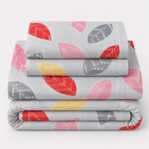 Juego de Sabanas Microfibra Estampada 2 1/2 Plazas - tienda online