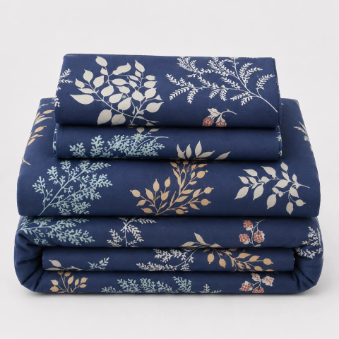Juego de Sabanas Microfibra Estampada 2 1/2 Plazas - tienda online