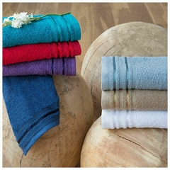 Toalla Prata 380 gr 40 x 70 100% Algodón Colores - comprar online