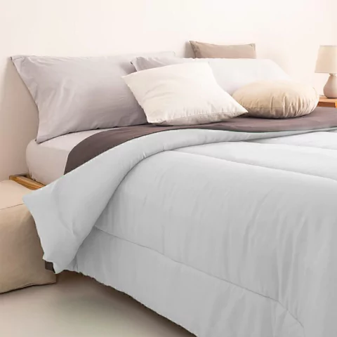 Acolchado Microfibra Queen 230 x 260 Cm Blanco