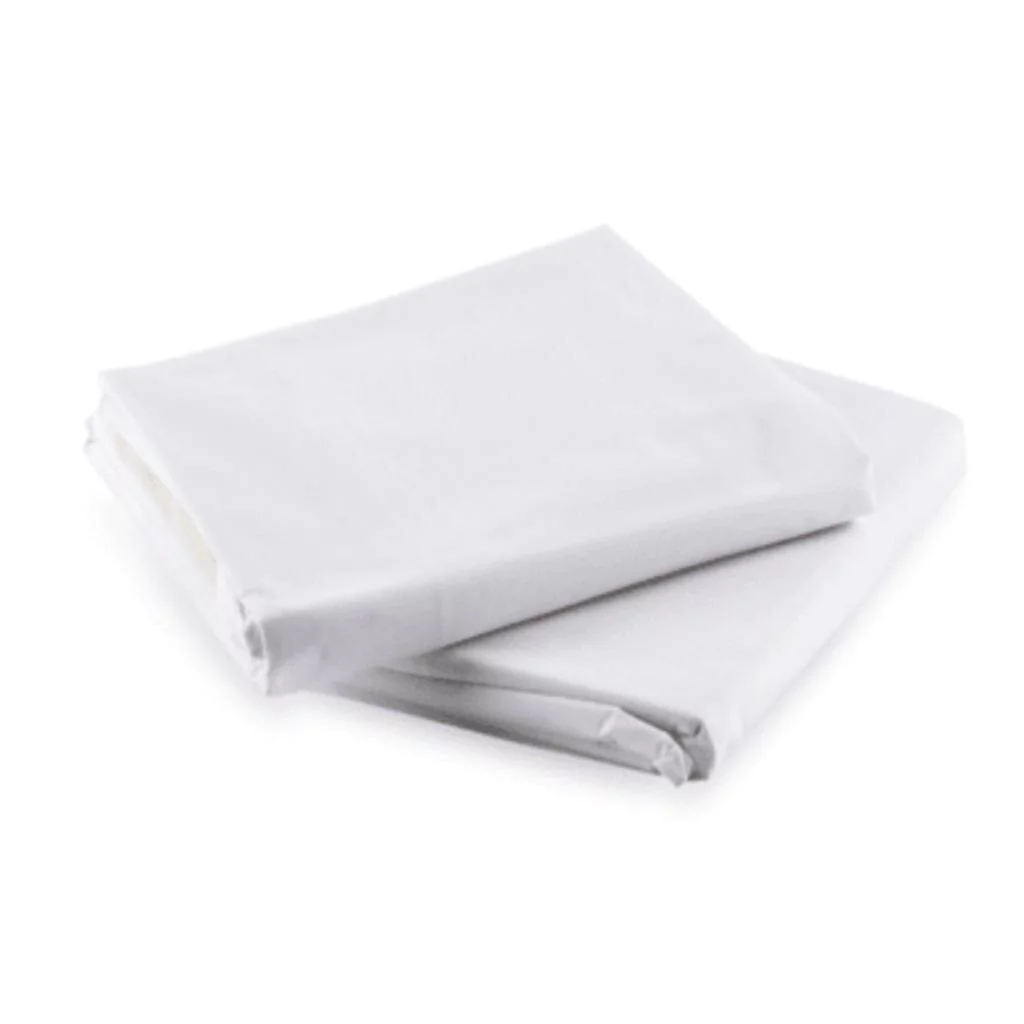 Sábana Plana 220 Hilos 65% Algodon 35% Poliester Queen Size