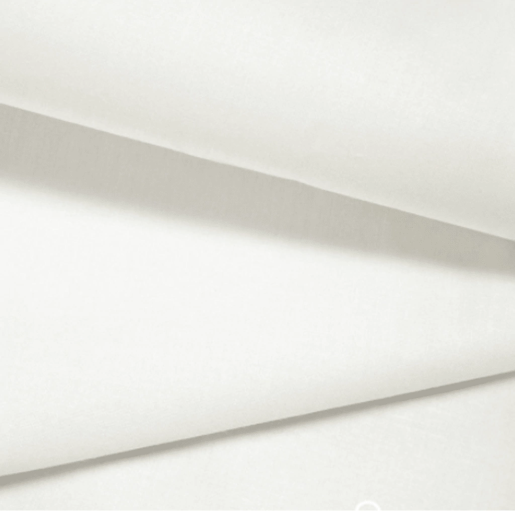 10 mts Tela Percal 220 Hilos - 280 Cm Ancho - Blanco