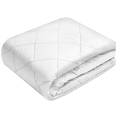 Cubrecolchón Matelaseado con 4 Elásticos 80 x 190