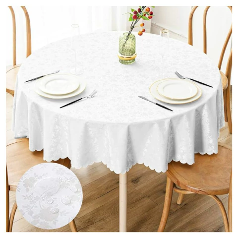 Mantel Anti Mancha Country Redondo - comprar online