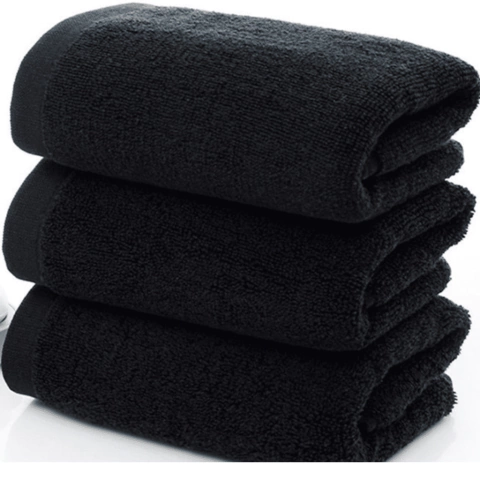 Toalla Arco Iris 430 Gr 100% Algodon - Negra