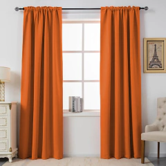 Juego Cortina Microfibra 145 X 230 Cada Paño - tienda online