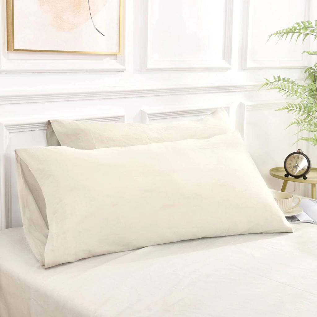 Pack x 2 Funda Almohada 160 Hilos 100% Algodón