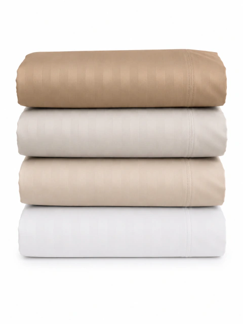 Imagen de Juego de Sabanas Cotton Touch DOBBY 600 h Queen Size COLORES