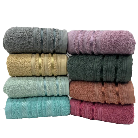 Toalla Prata 380 gr 40 x 70 100% Algodón Colores