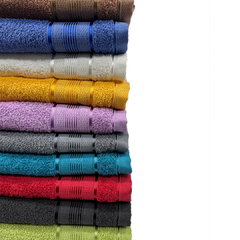 Toallón Fantasia 360 gr 70 x 130 100% Algodón Colores - comprar online