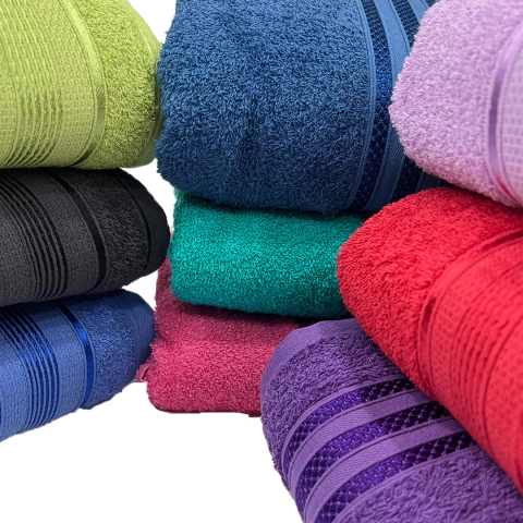 Toalla Fantasia 360 gr 40 x 70 100% Algodón Colores