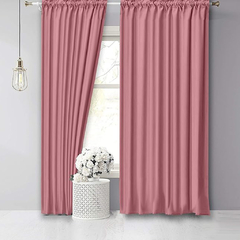 Juego de Cortinas Poliester 2 Paños 155 x 220 Cm Cada Uno - SALE - tienda online