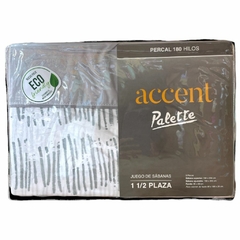 Juego de Sábanas Palette 180 Hilos 1 1/2 - comprar online