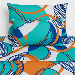 Juego de Sabanas Estampados 180 Hilos Percal Queen Size - comprar online