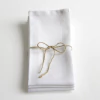 Servilletas de Gabardina Gruesa Blanco 100% Algodón IA2505 - comprar online