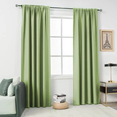 Juego Cortina Microfibra 145 X 230 Cada Paño - tienda online