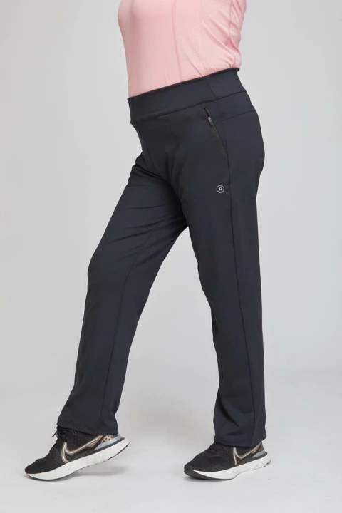 Pantalón polisap con cierres (7345)