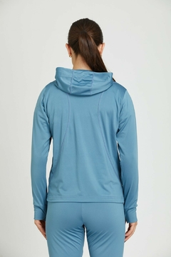 Campera Lisa con Capucha (7295)