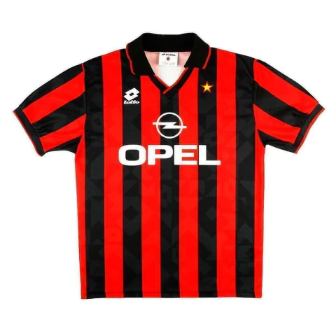 camisa de futebol-milan-1994-1995-home-lotto-fanatico